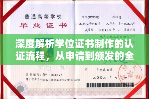 临沂深度解析学位证书制作的认证流程，从申请到颁发的全攻略
