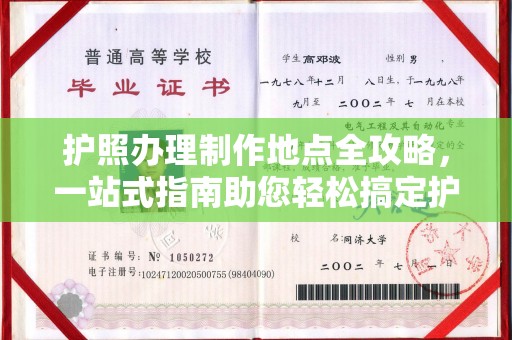 临沂护照办理制作地点全攻略，一站式指南助您轻松搞定护照